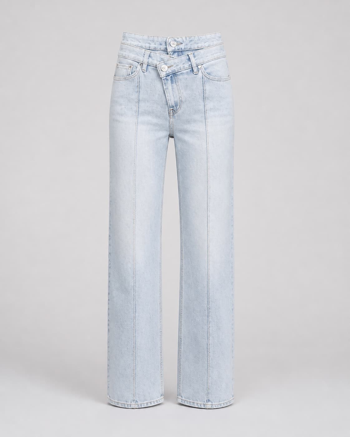 Halo Double-Waist Straight, Straight Jeans