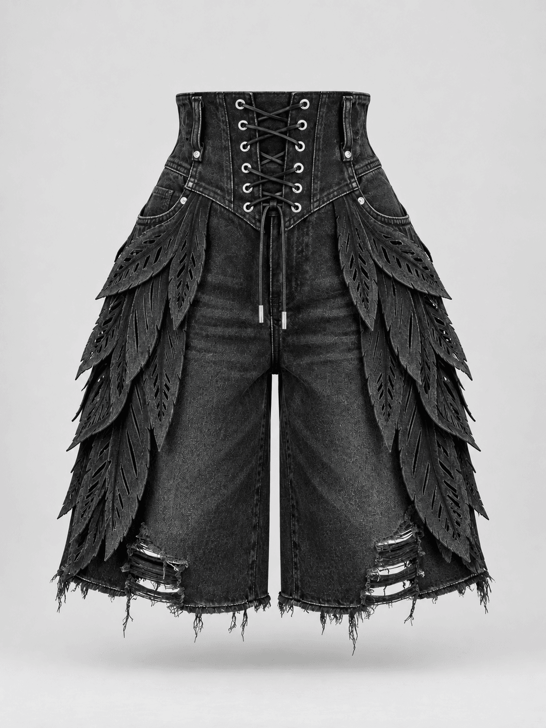 Obsidian Feather Jort — Front view