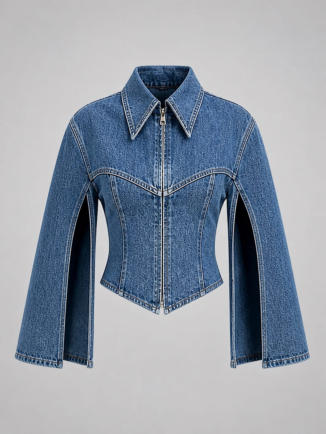 Cipher Cape Jacket — Studio render