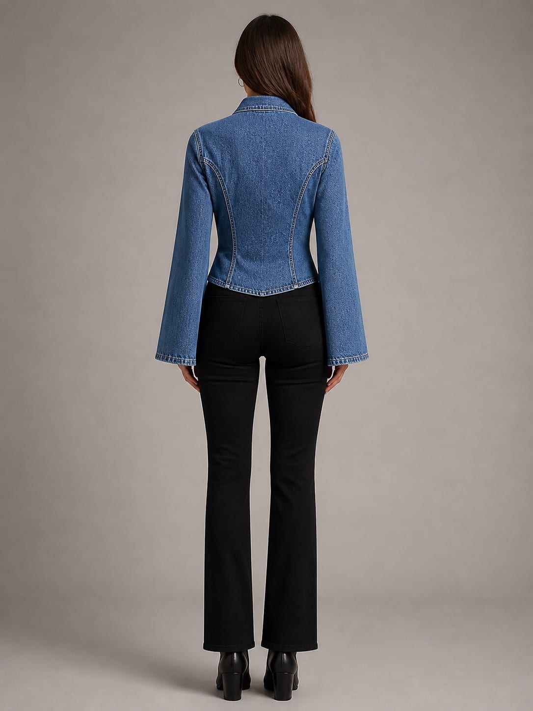 Cipher Cape Jacket — Back view
