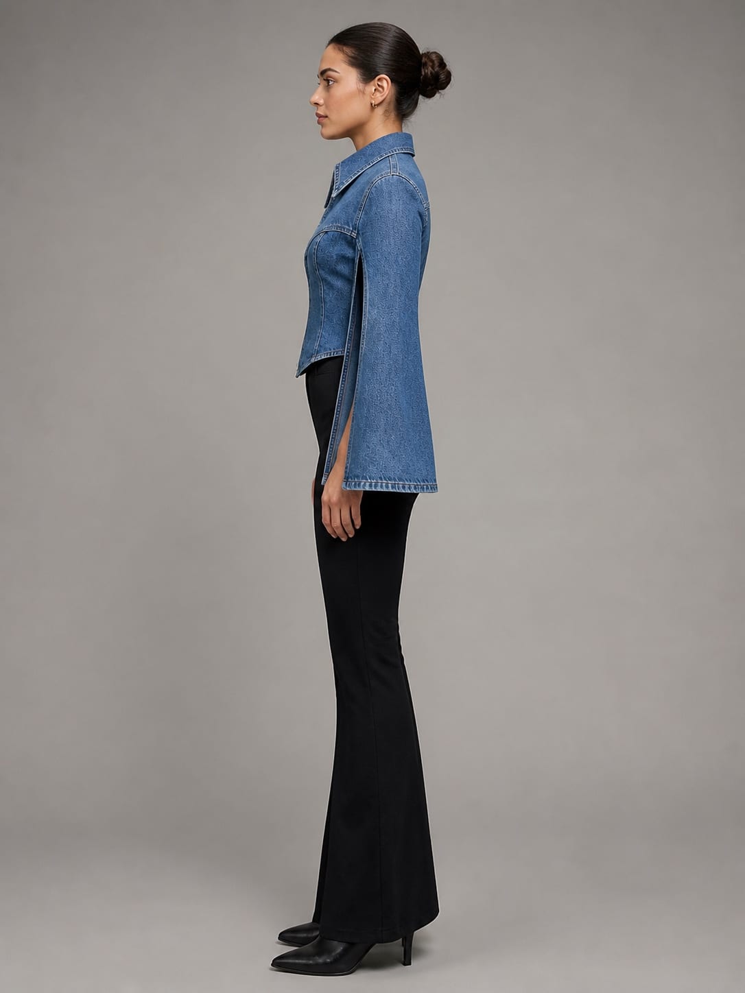 Cipher Cape Jacket — Side view