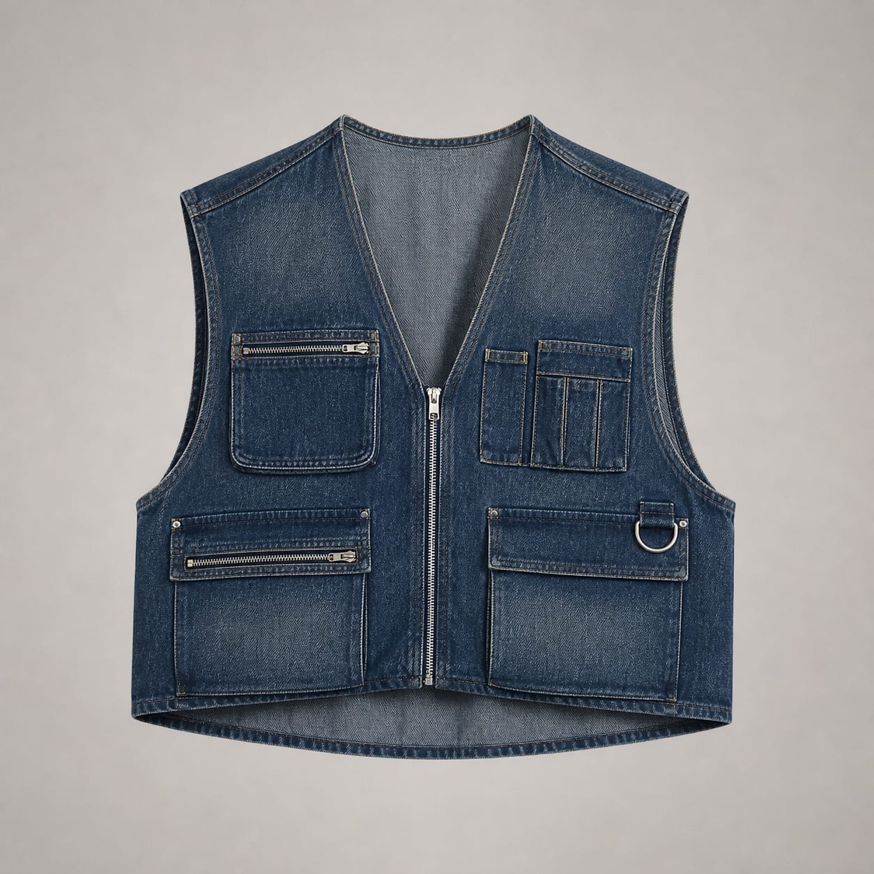 Drift Utility Vest — Studio render