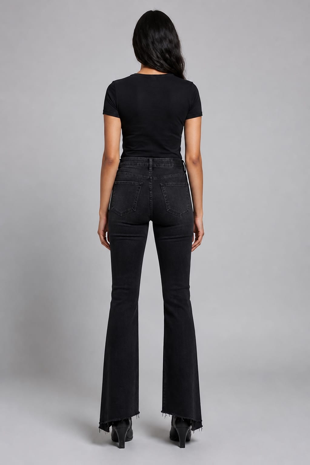 Eclipse Raw Bootcut — Back view