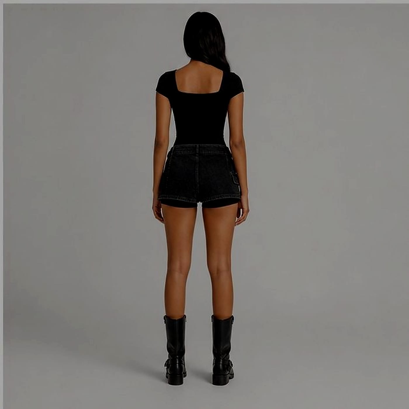 Frame Resin Skort — Back view
