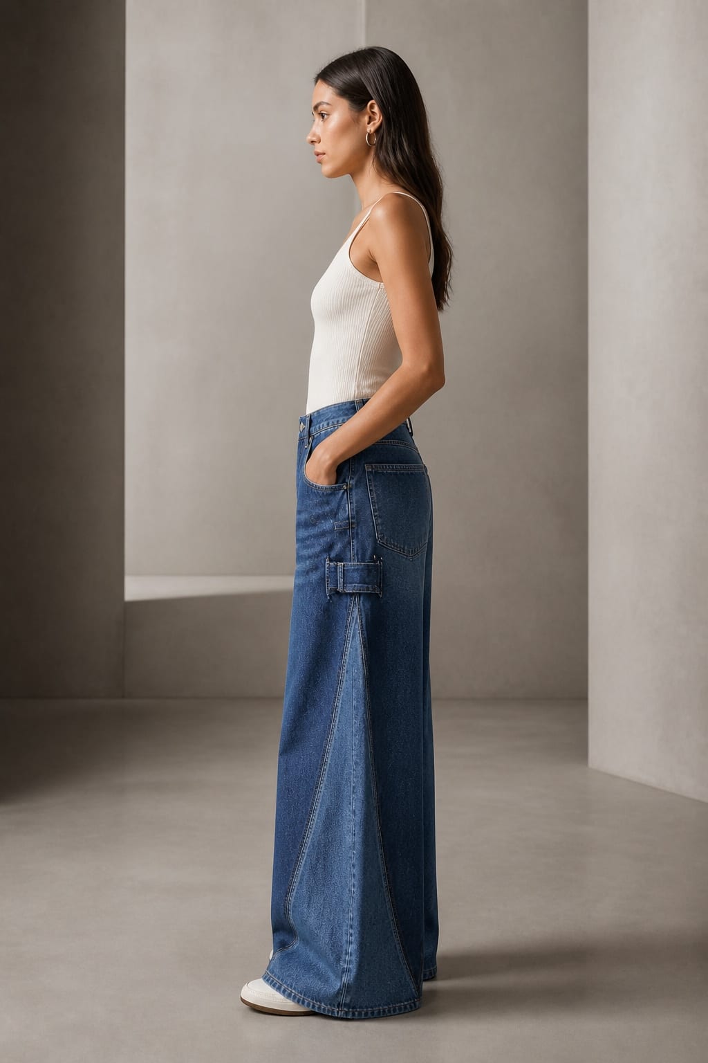 Kinetic Panel Baggy — Side view