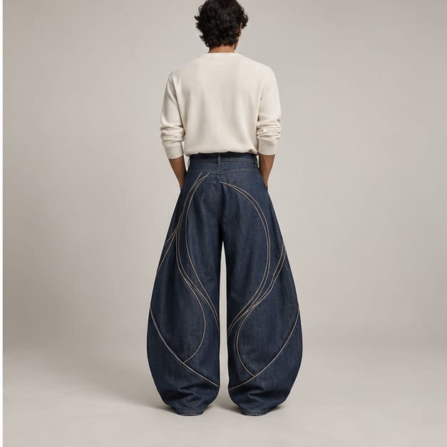 Script Arc Trouser — Back view