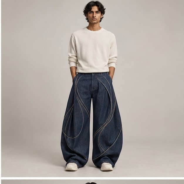 Script Arc Trouser — Front view