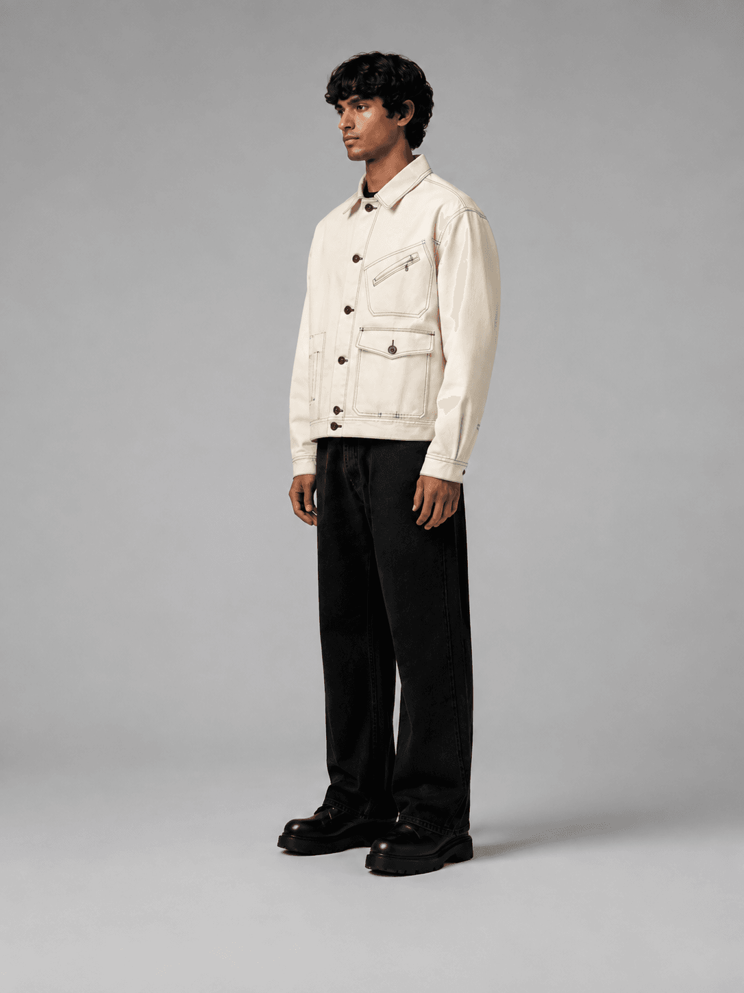 Cipher Work Jacket — Side view