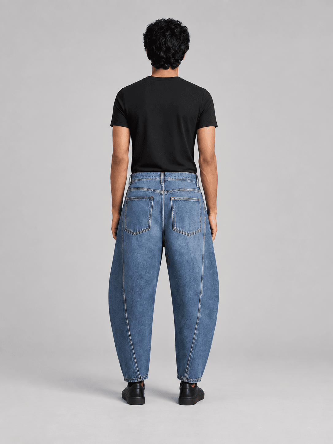 Relay Barrel Jean — Back view