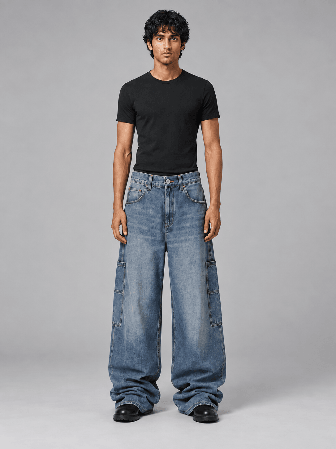 Transit Baggy Jean — Front view