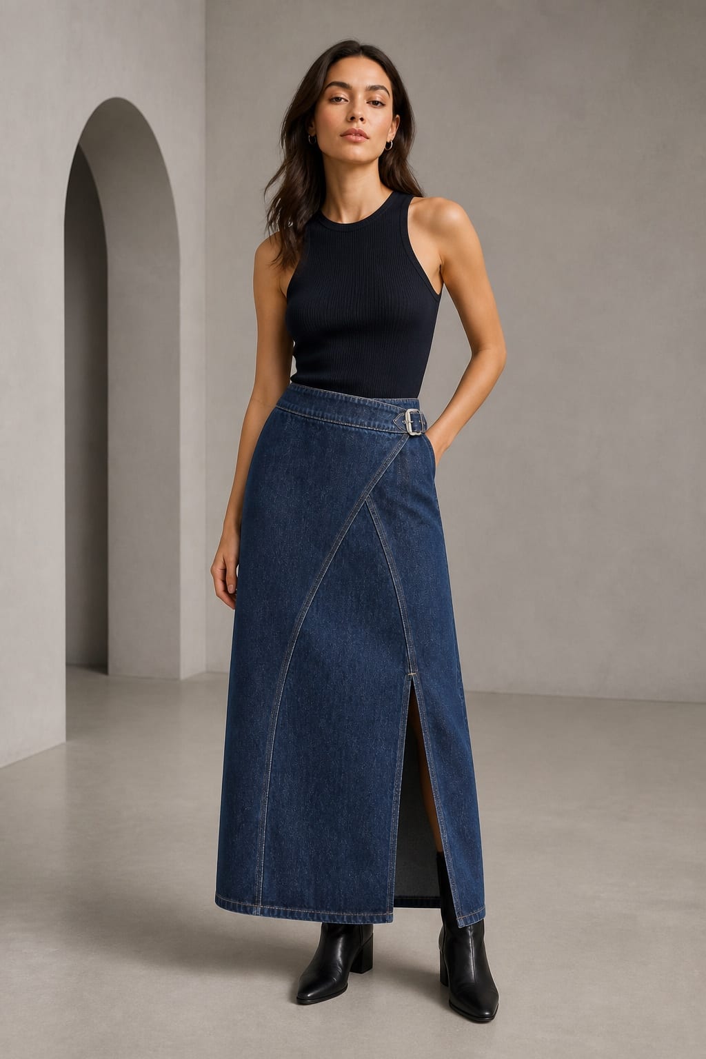 Orbit Wrap Maxi — Front view