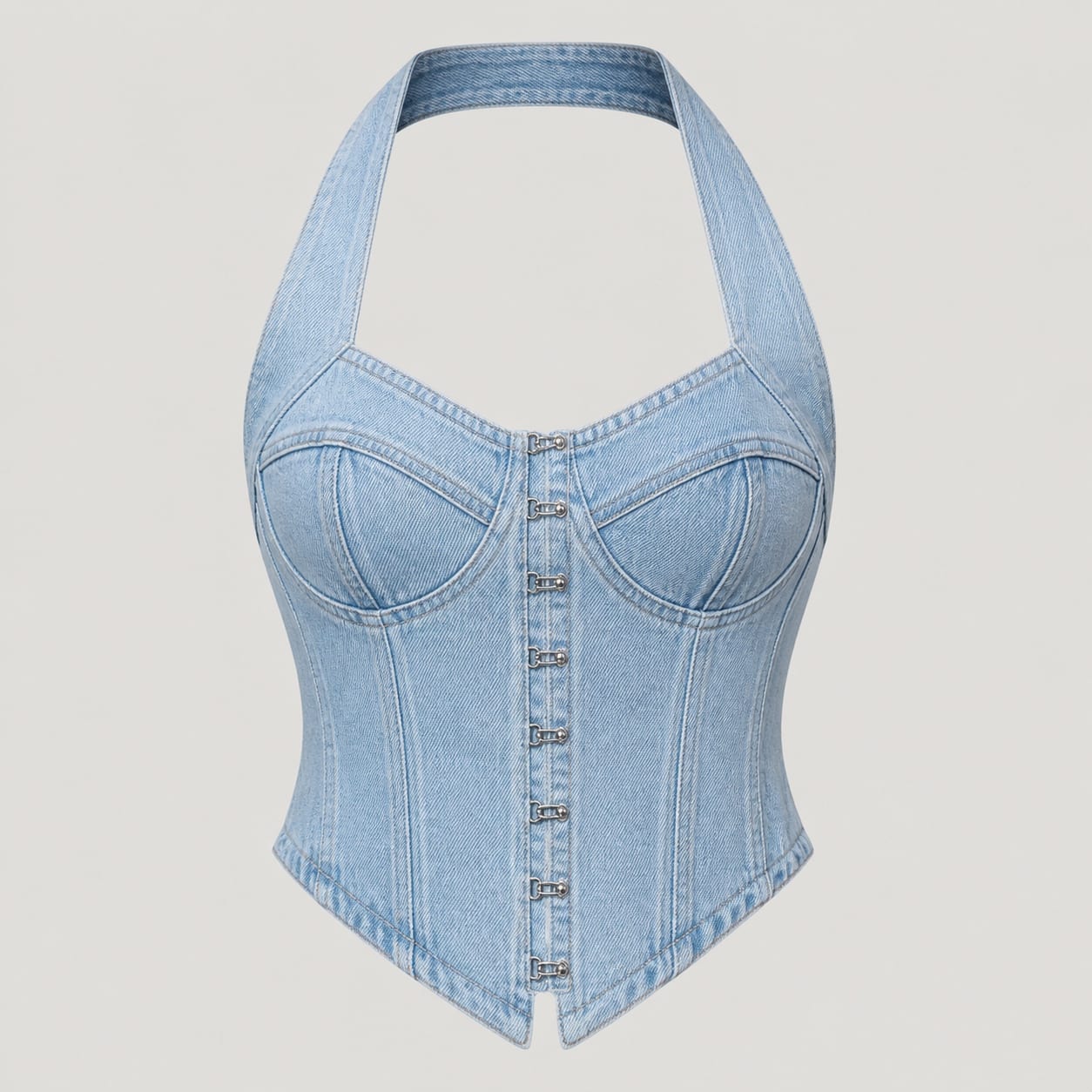 Pulse Halter Vest — Studio render