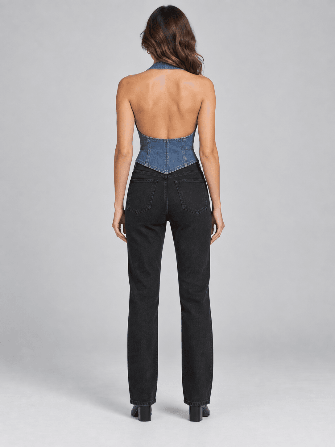 Relay Halter Vest — Back view