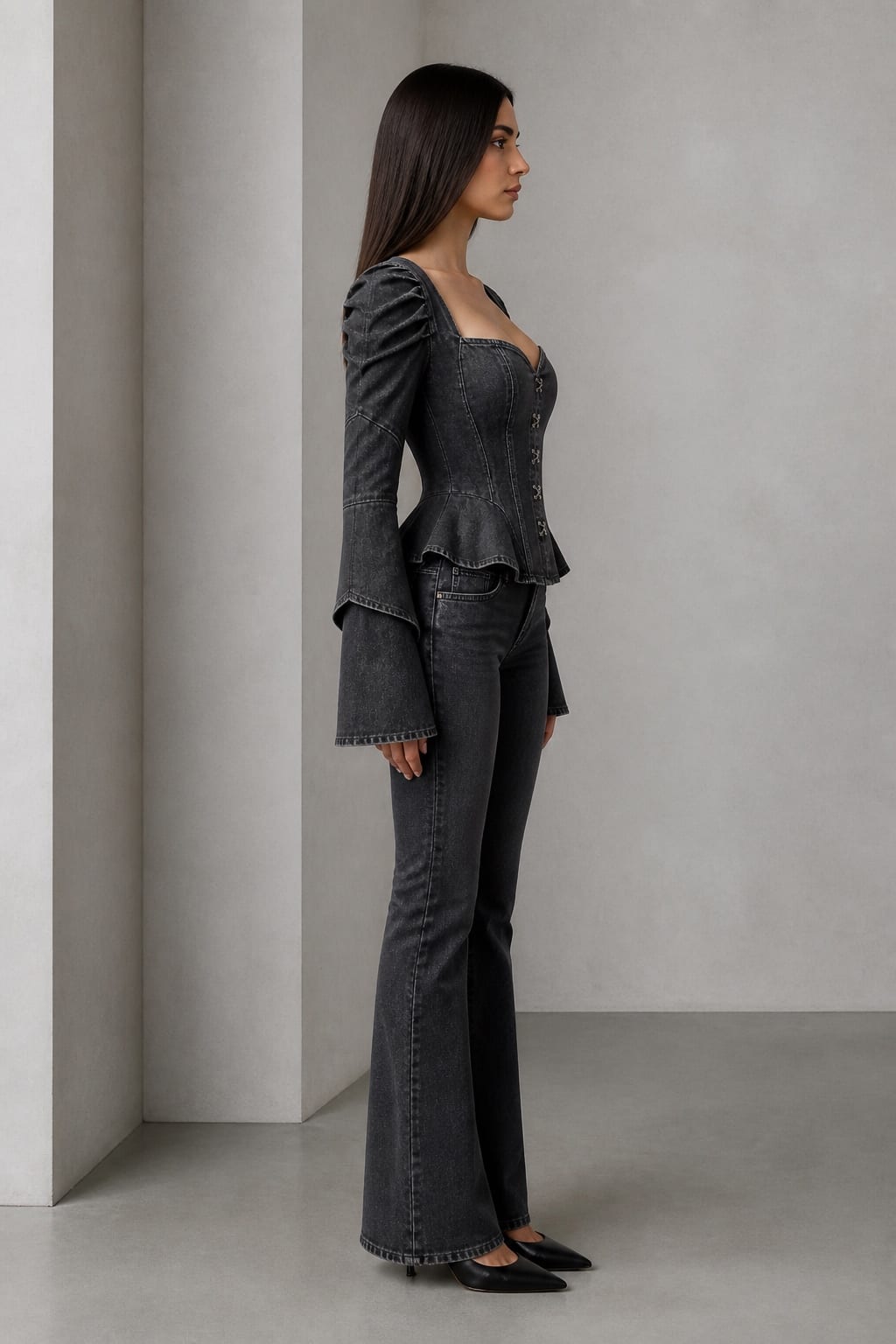 Volt Corset Jacket — Side view