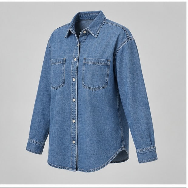 Market Denim Overshirt — view 2