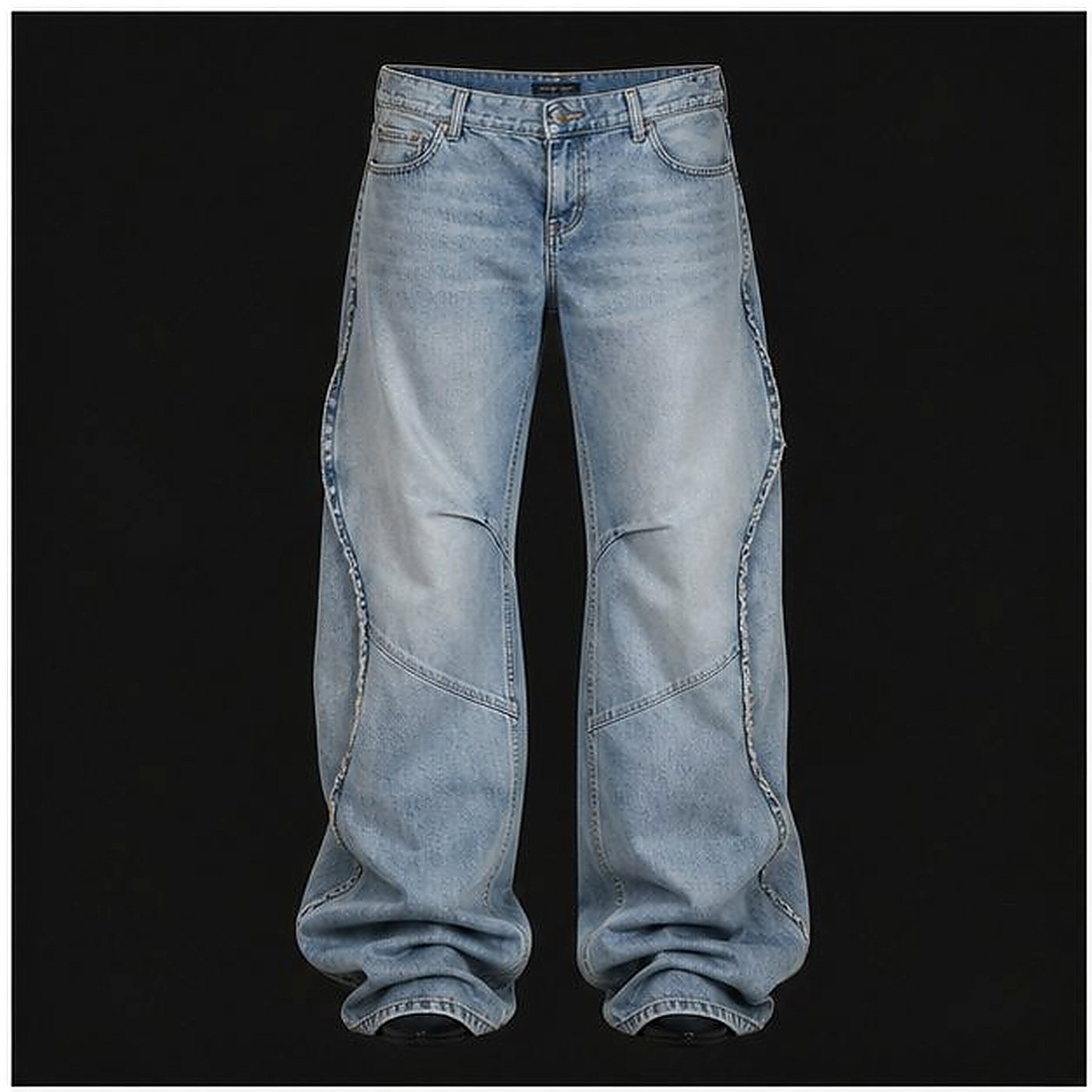 Original LABL studio render — Kinetic Puddle Jean
